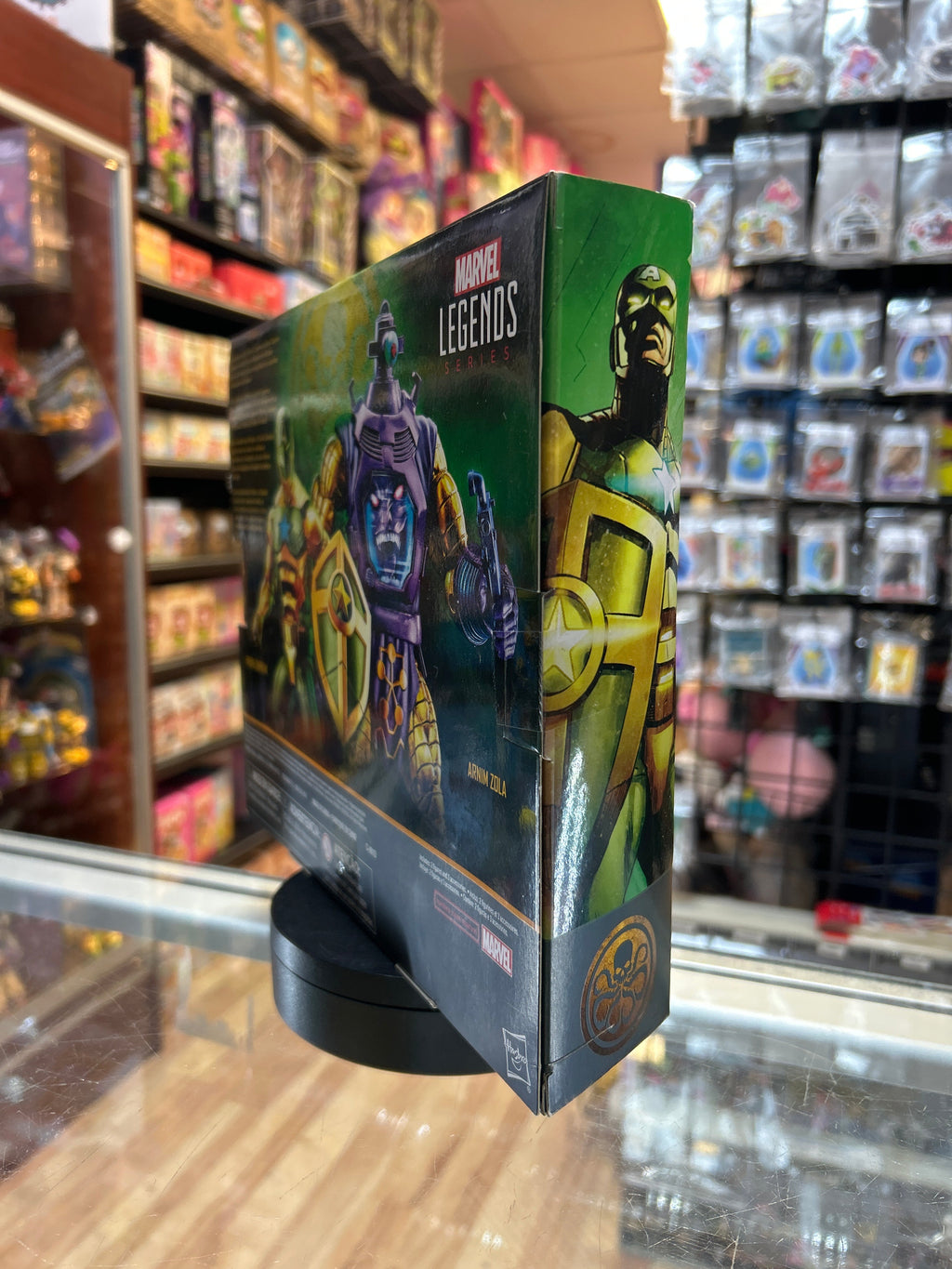 Hydra Supreme & Arnim Zola (Marvel Legends, Hasbro) *SEALED* product image 3, provided for visual reference and product