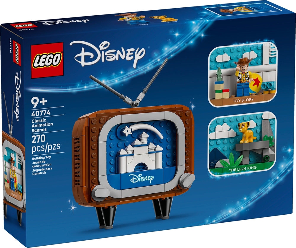 40774 Classic Animation Scenes (Retired) (New Sealed)