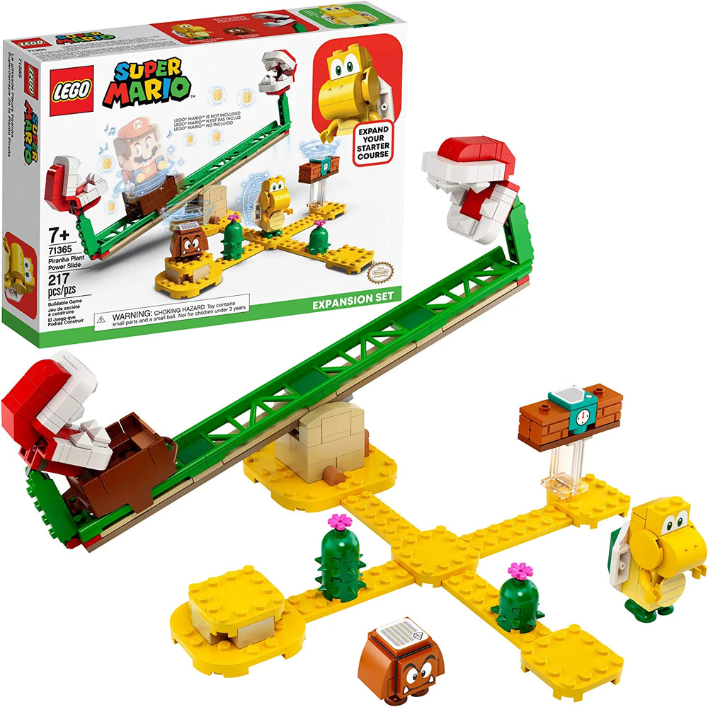71365 Super Mario Piranha Plant Power Slide Expansion (Retired) (New Sealed)