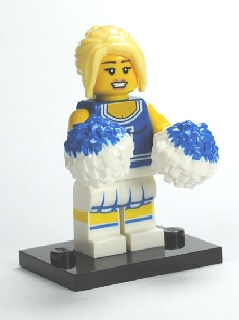 col01-2 Cheerleader, Series 1 product image 1, provided for visual reference and product detail review