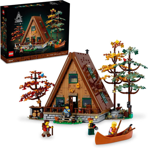 21338 LEGO Ideas A-Frame Cabin (Retired) (New Sealed) product image 1, provided for visual reference and product detail