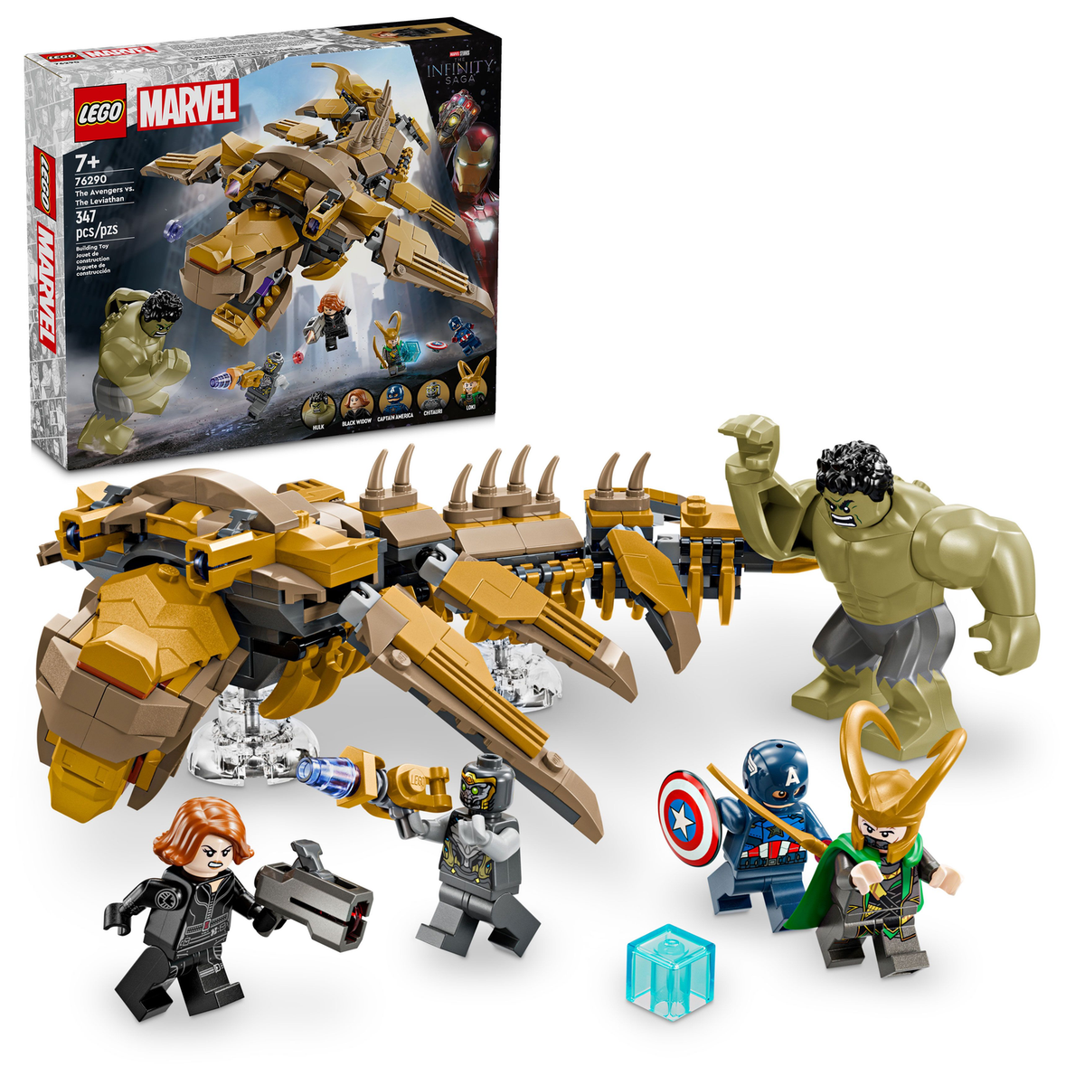 76290 LEGO Marvel: The Avengers vs. The Leviathan product image 2, provided for visual reference and product detail review