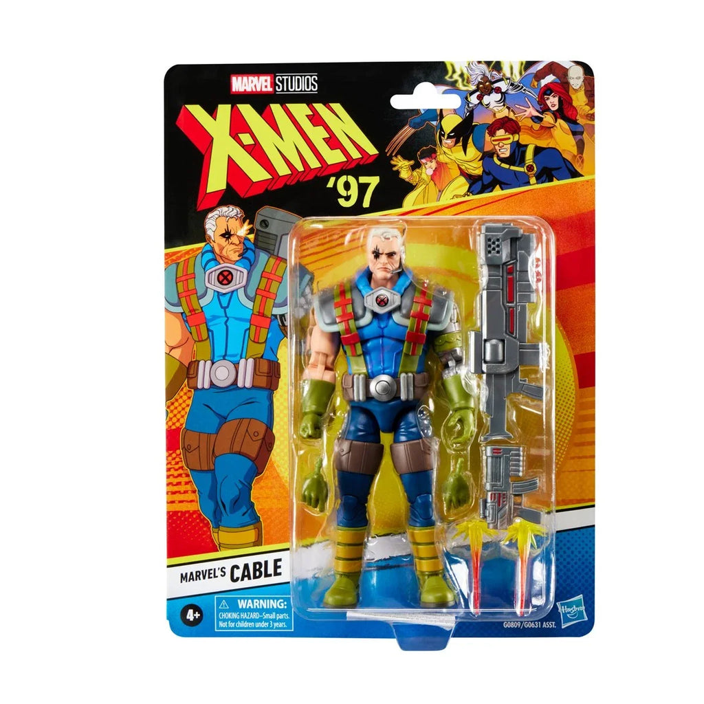 Cable X-Men 97 (Marvel Legends, Hasbro) SEALED product image 1, provided for visual reference and product detail review