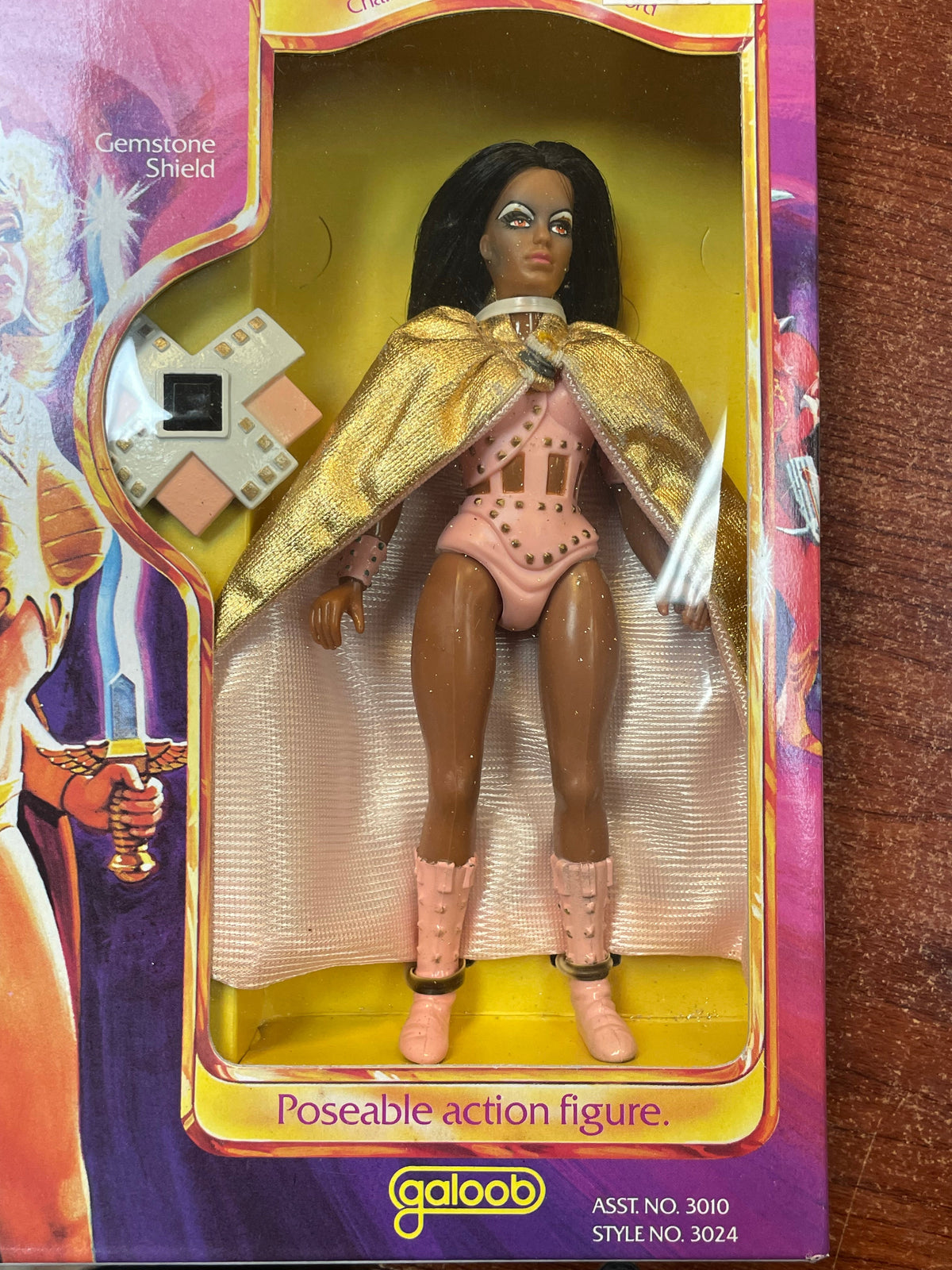 Onyx (Vintage Golden Girl & the Guardians, Galoob) SEALED product image 2, provided for visual reference and product detail