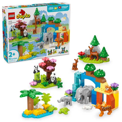 10446 3in1 Wild Animal Families product image 1, provided for visual reference and product detail review