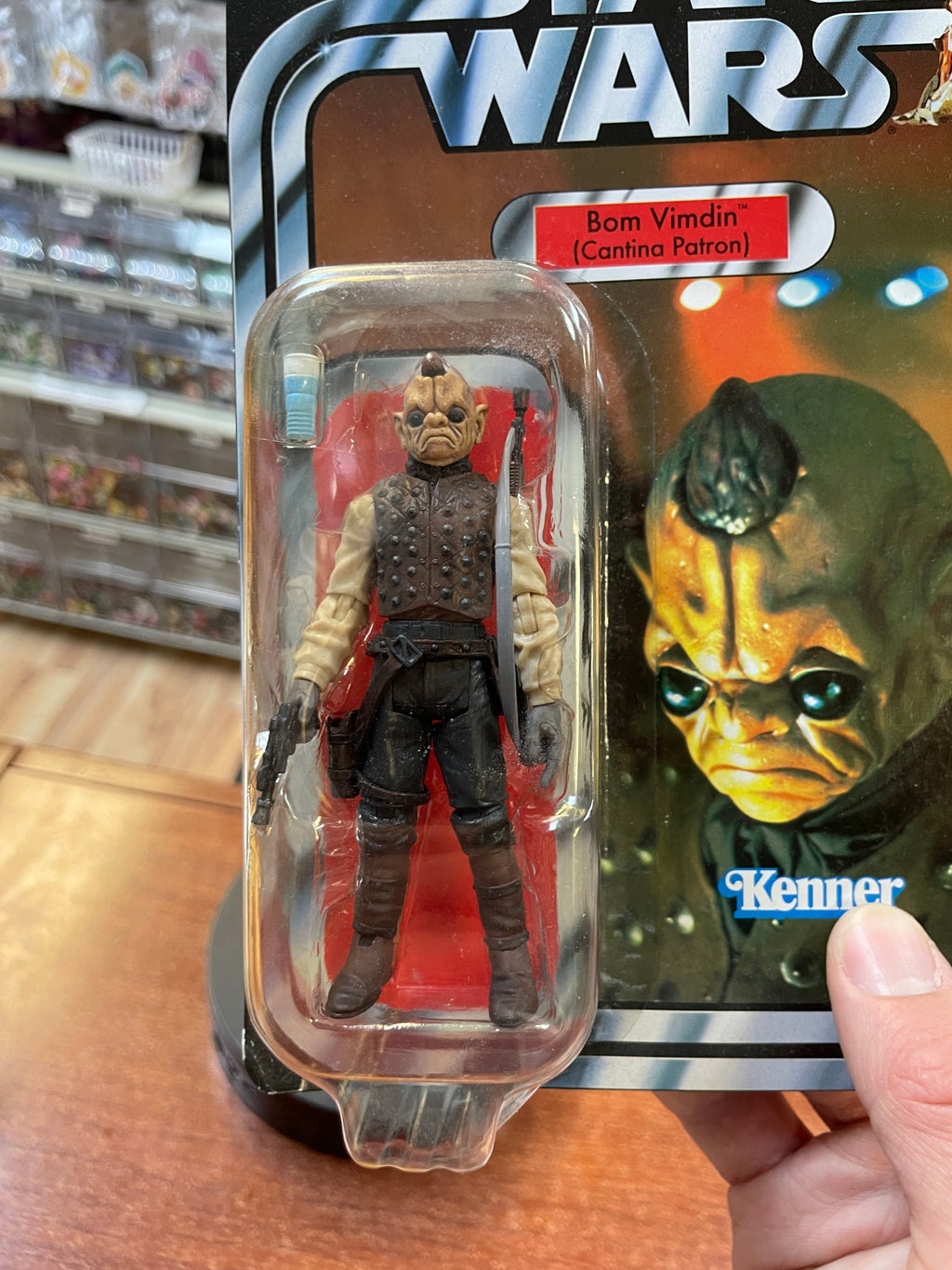 Bom Vimdin Cantina Patron VC53 (Star Wars Vintage Collection, Hasbro) product image 3, provided for visual reference and