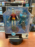 Robin Earth-22 BAF Merciless (DC Multiverse, McFarlane) SEALED product image 1, provided for visual reference and product