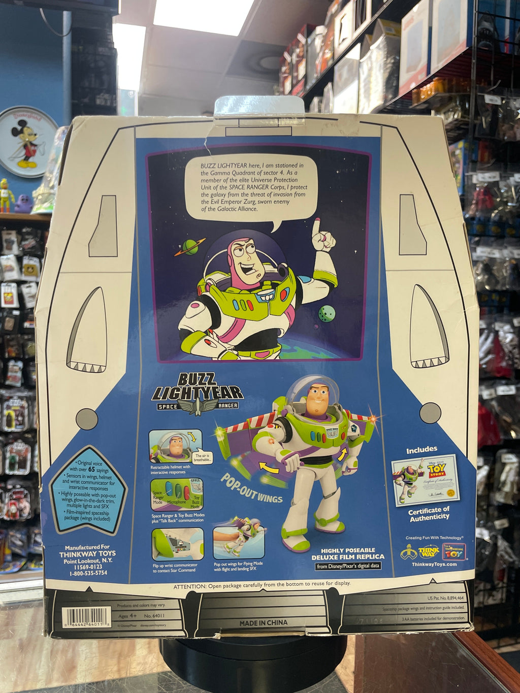 Buzz Lightyear Signature Collection(Disney, Toy Story) **NEW** product image 4, provided for visual reference and product