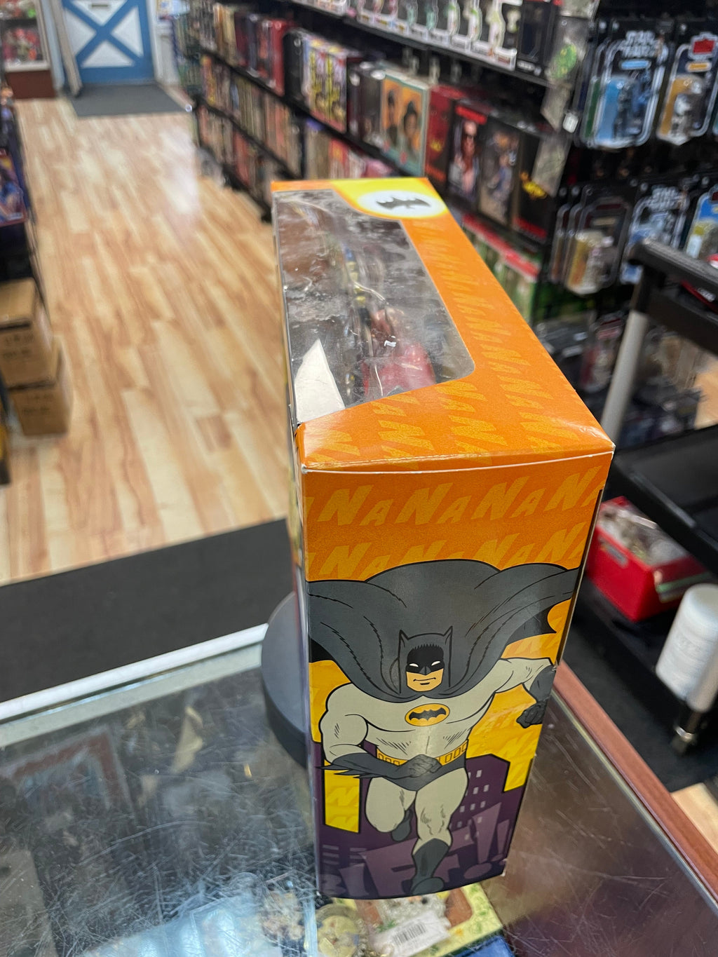 Batcave Batman (Batman Classic TV, Mattel) SEALED product image 3, provided for visual reference and product detail review