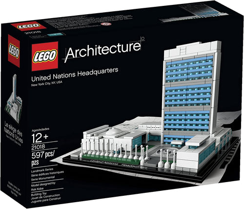21018 Architecture United Nations Headquarters (Retired) (New Sealed) product image 1, provided for visual reference and