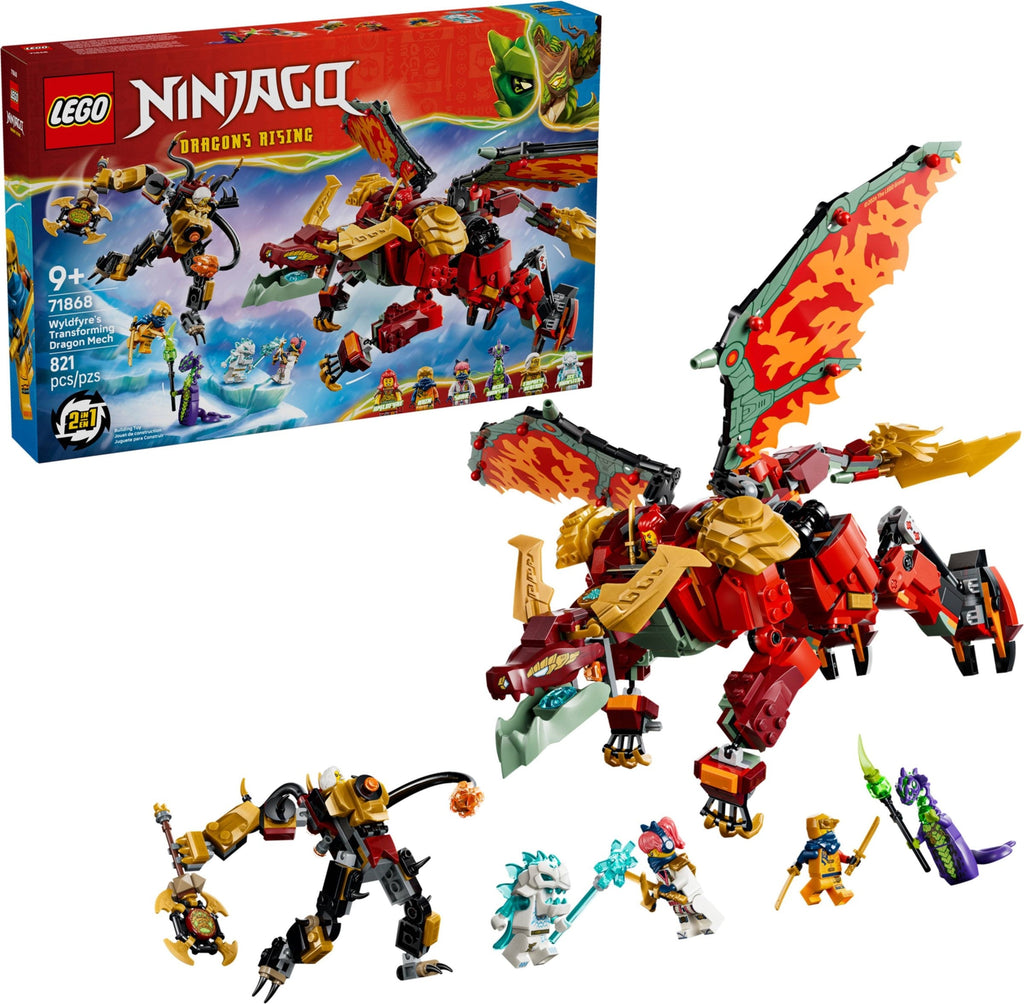 71868 Wyldfyre's Transforming Dragon Mech product image 1, provided for visual reference and product detail review