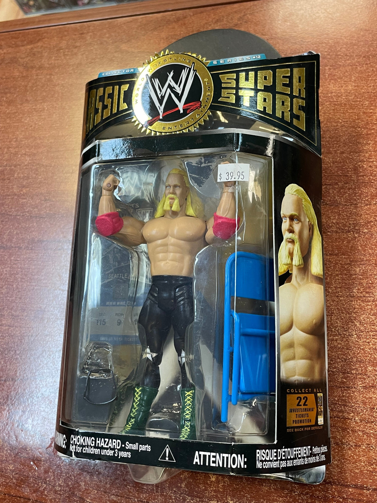 Handsome Jimmy Valiant (WWF Classic Superstars, Jakks) **SEALED** product image 4, provided for visual reference and product