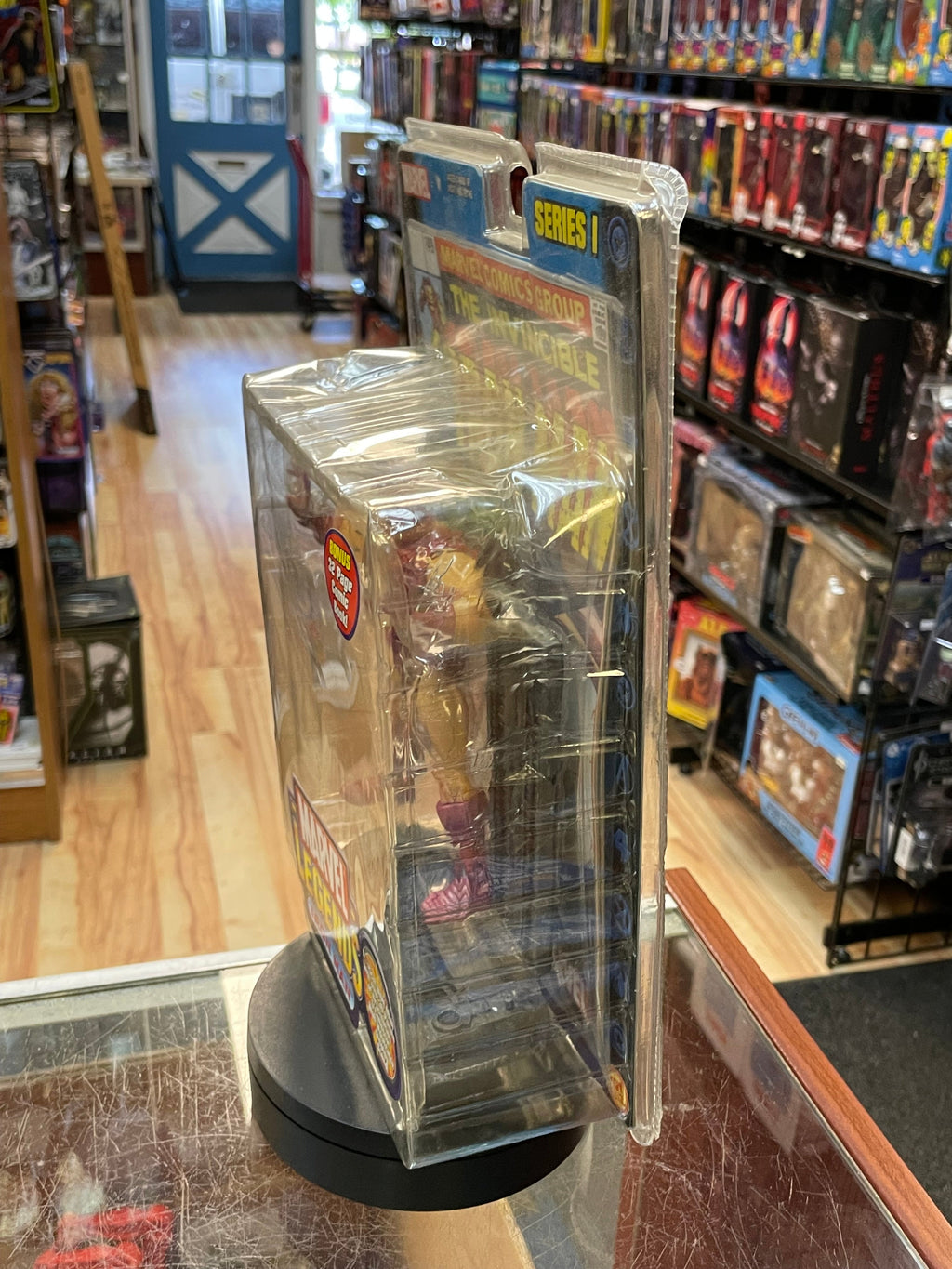 Iron Man -Series 1- (Marvel Legends, Toybiz) **SEALED** product image 4, provided for visual reference and product detail