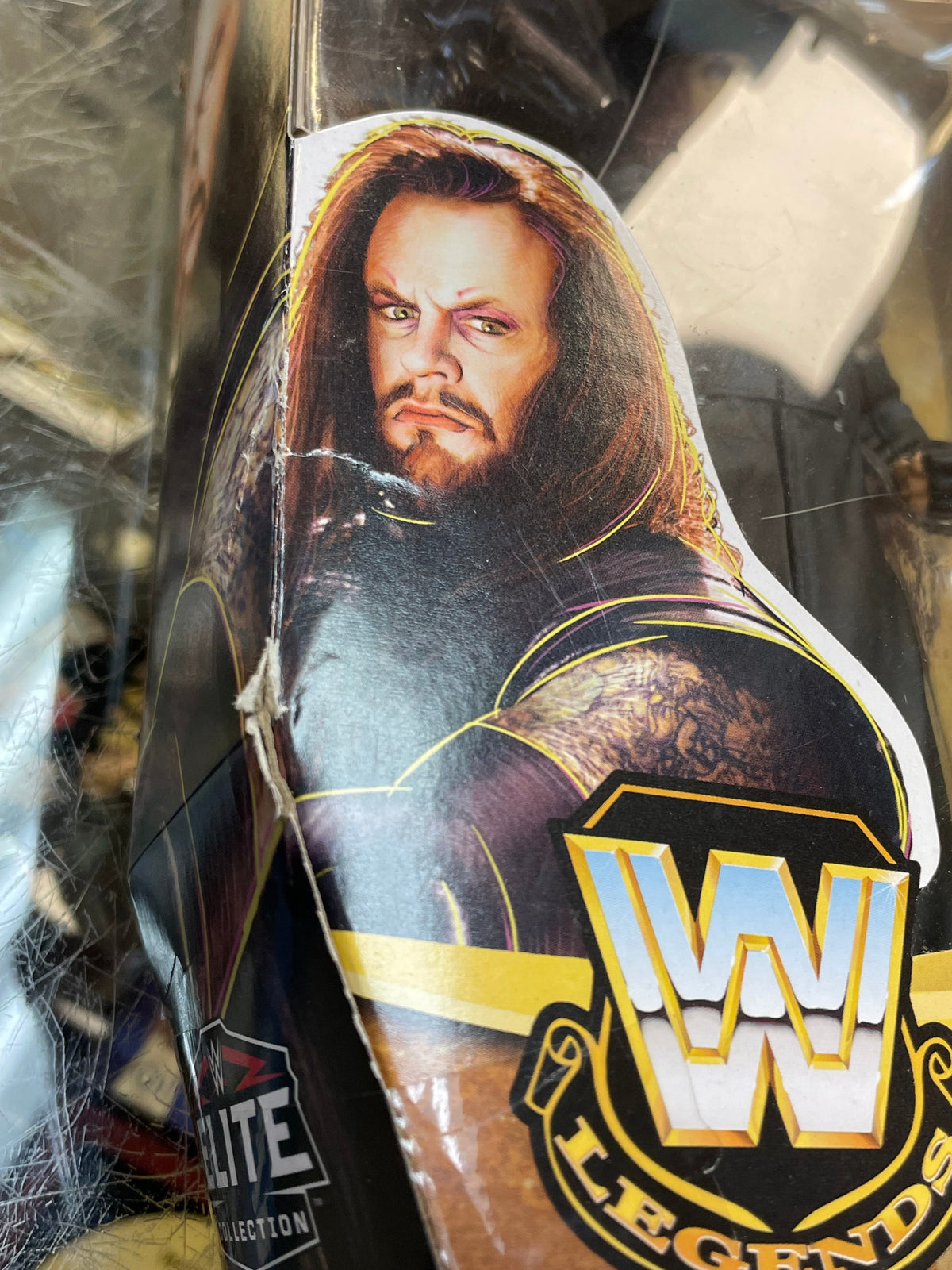 Undertaker S19 (WWE Elite Legends, Mattel) SEALED product image 7, provided for visual reference and product detail review
