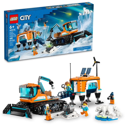 60378 Arctic Explorer Truck and Mobile Lab (Retired) (New Sealed) product image 1, provided for visual reference and product