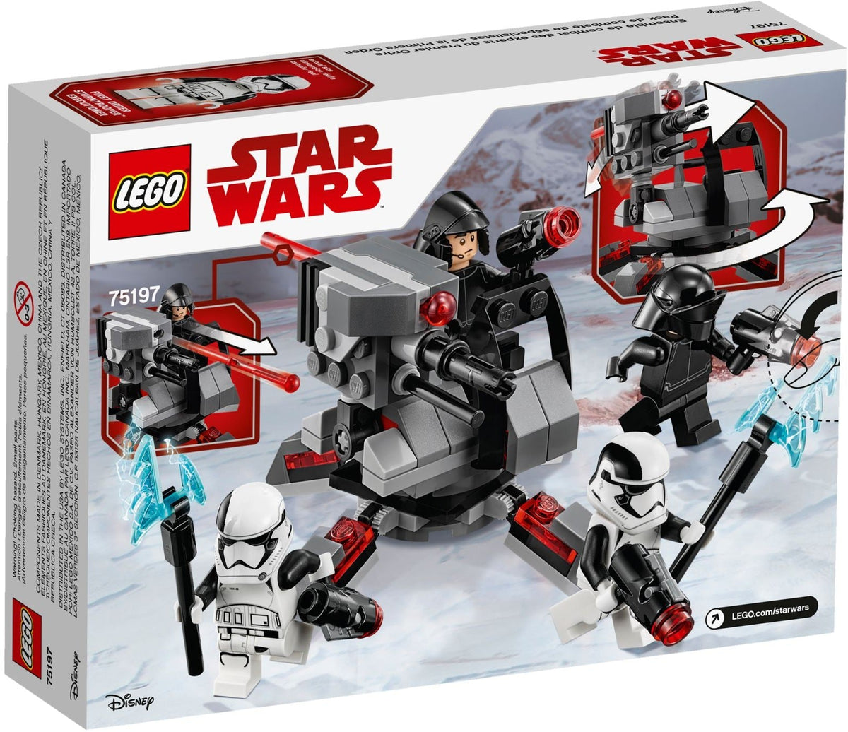 75197 LEGO Star Wars: First Order Specialists Battle Pack (Retired) (New Sealed) product image 3, provided for visual