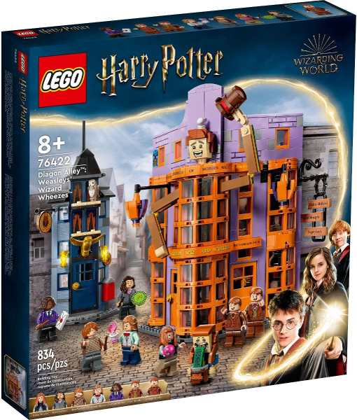 76422 Diagon Alley: Weasleys' Wizard Wheezes (Retired) (Certified Complete) product image 1, provided for visual reference
