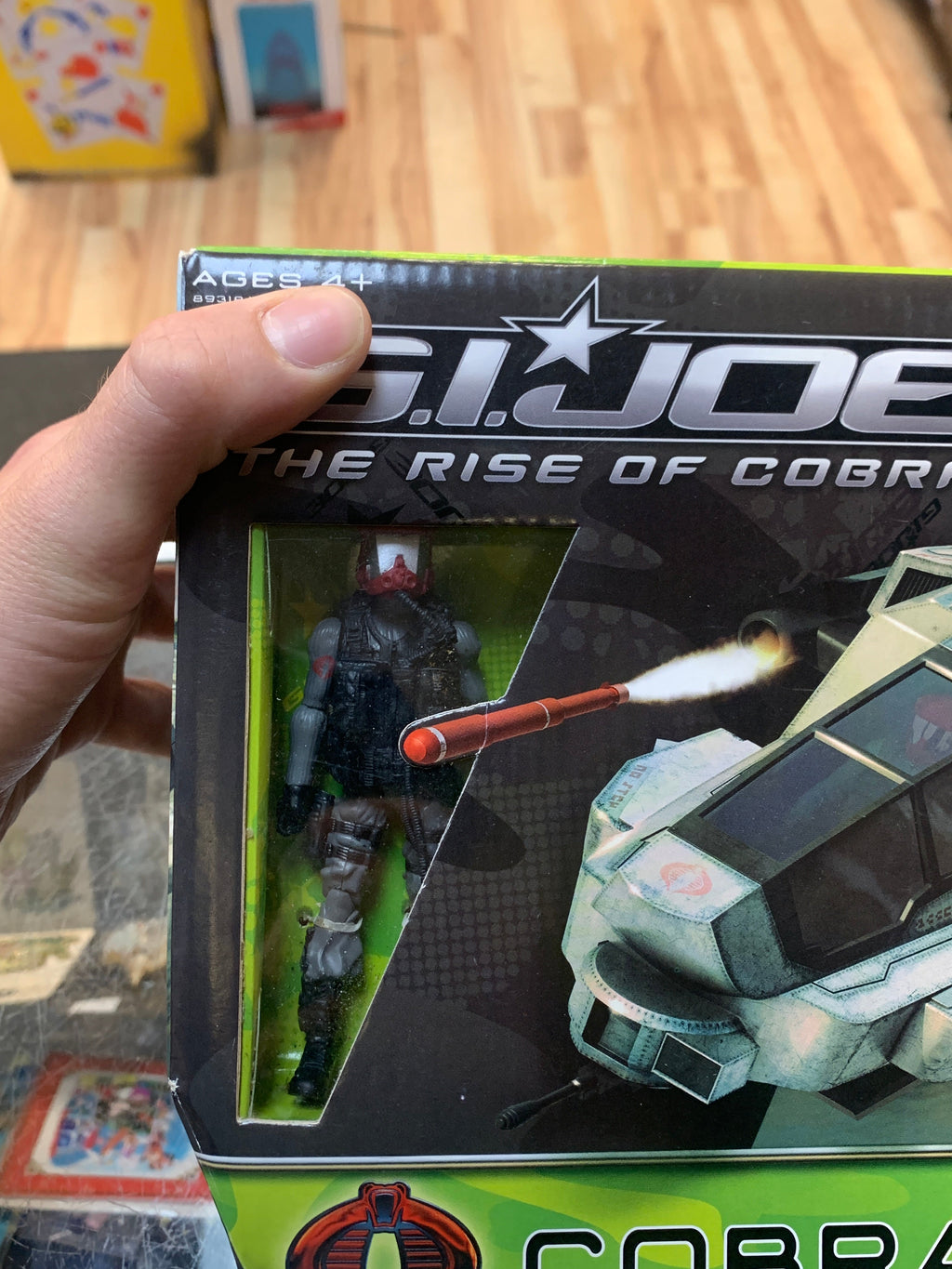 Cobra Gunship with Firefly (GI Joe Rise of Cobra, Hasbro) SEALED product image 5, provided for visual reference and product
