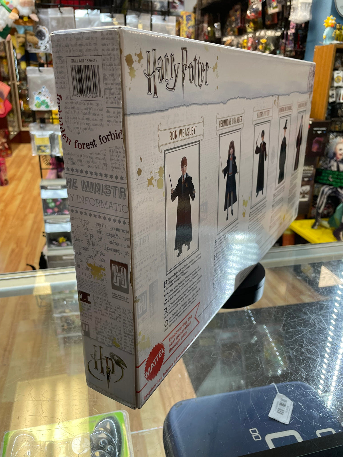 Ron/Hermione/Dumbledore/McGonagall 5 Pack Doll (Harry Potter, Mattel) **SEALED** product image 11, provided for visual