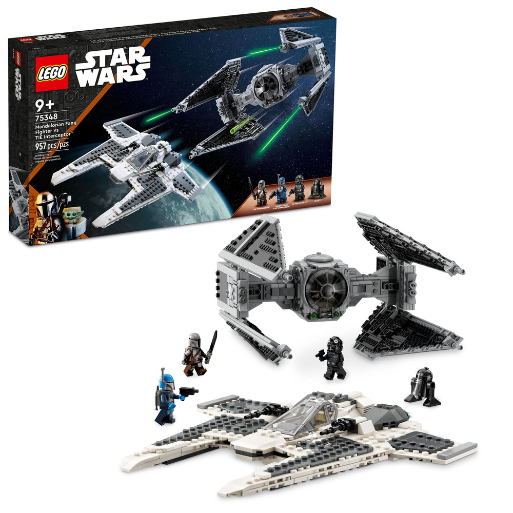 75348 Mandalorian Fang Fighter vs. TIE Interceptor™ (Retired) (New Sealed)