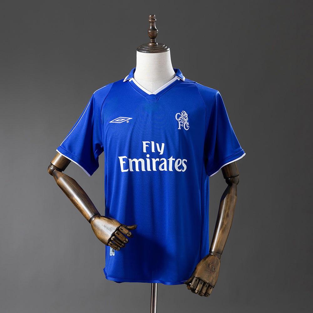 Chelsea Jersey 2001-03 Home Retro Football Kit product image 1