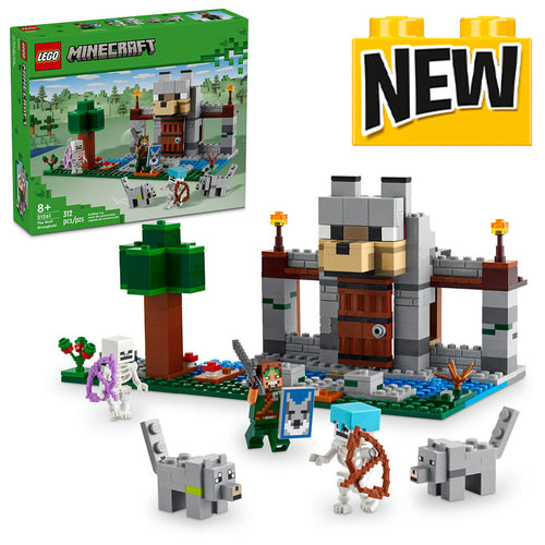 21261 LEGO Minecraft: The Wolf Stronhold product image 1, provided for visual reference and product detail review