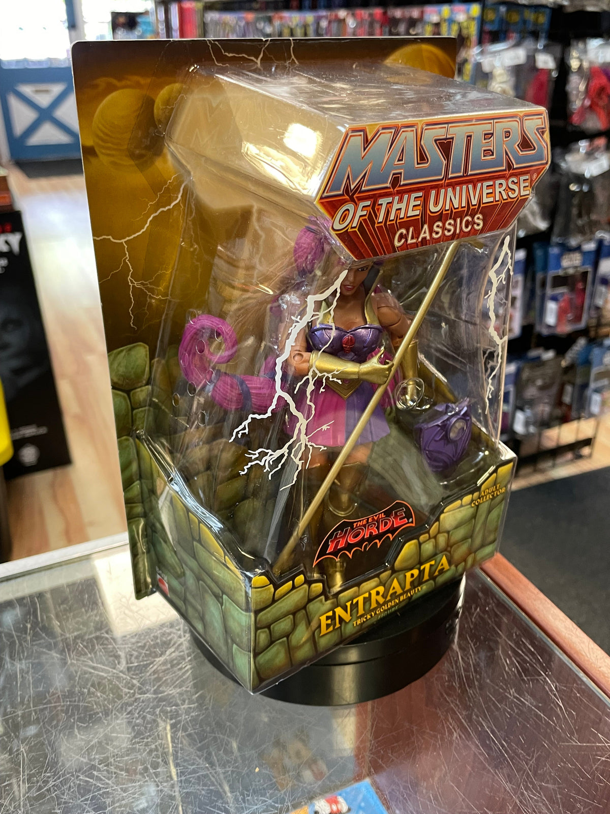 Entrapta -Evil Horde- (MOTU Classics, Masters Of The Universe, Mattel) **SEALED** product image 3, provided for visual