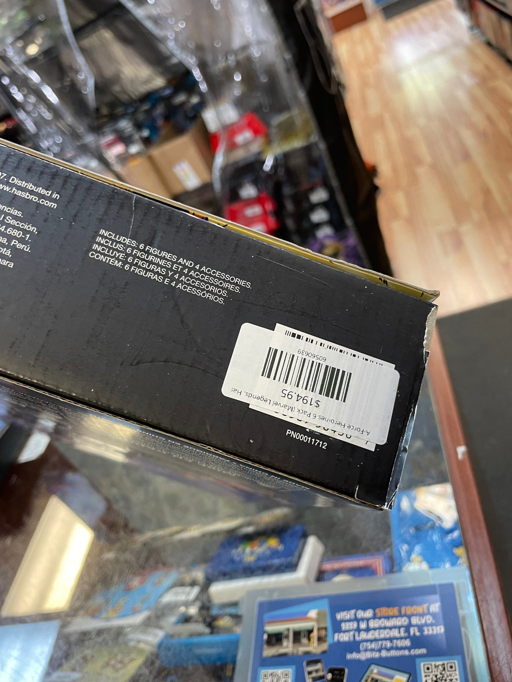 A-Force Heroines 6 Pack (Marvel Legends, Hasbro) *SEALED* product image 9, provided for visual reference and product detail
