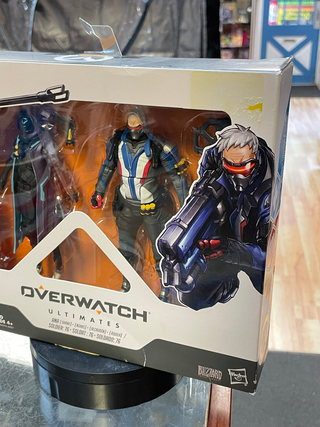 Ana & Soldier 76 (Overwatch Ultimates, Hasbro) **SEALED** product image 2, provided for visual reference and product detail