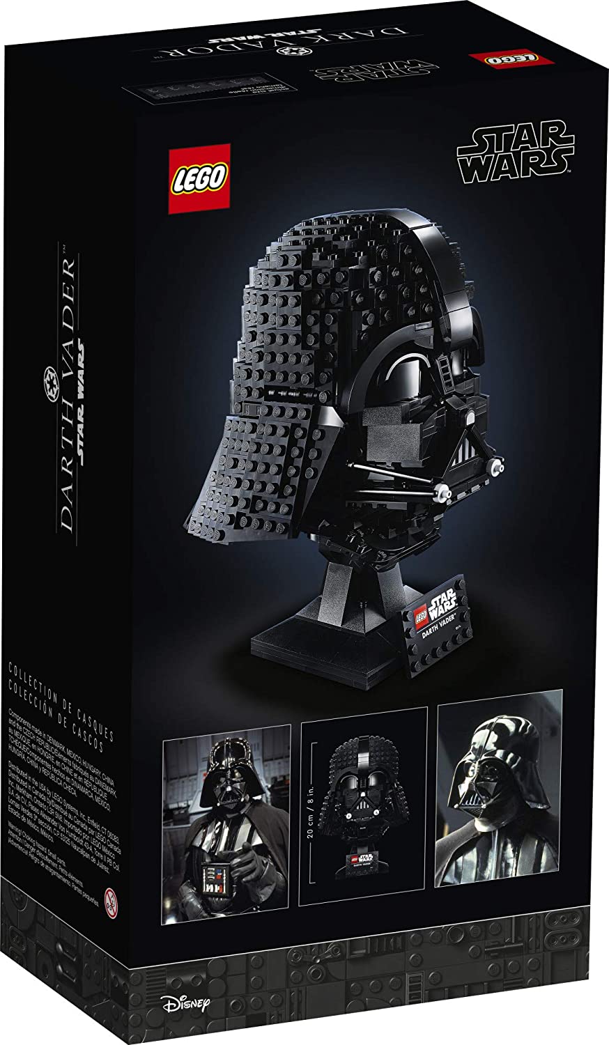 75304 Darth Vader Bust (Retired) (Open Box, Sealed Bags) product image 2, provided for visual reference and product detail