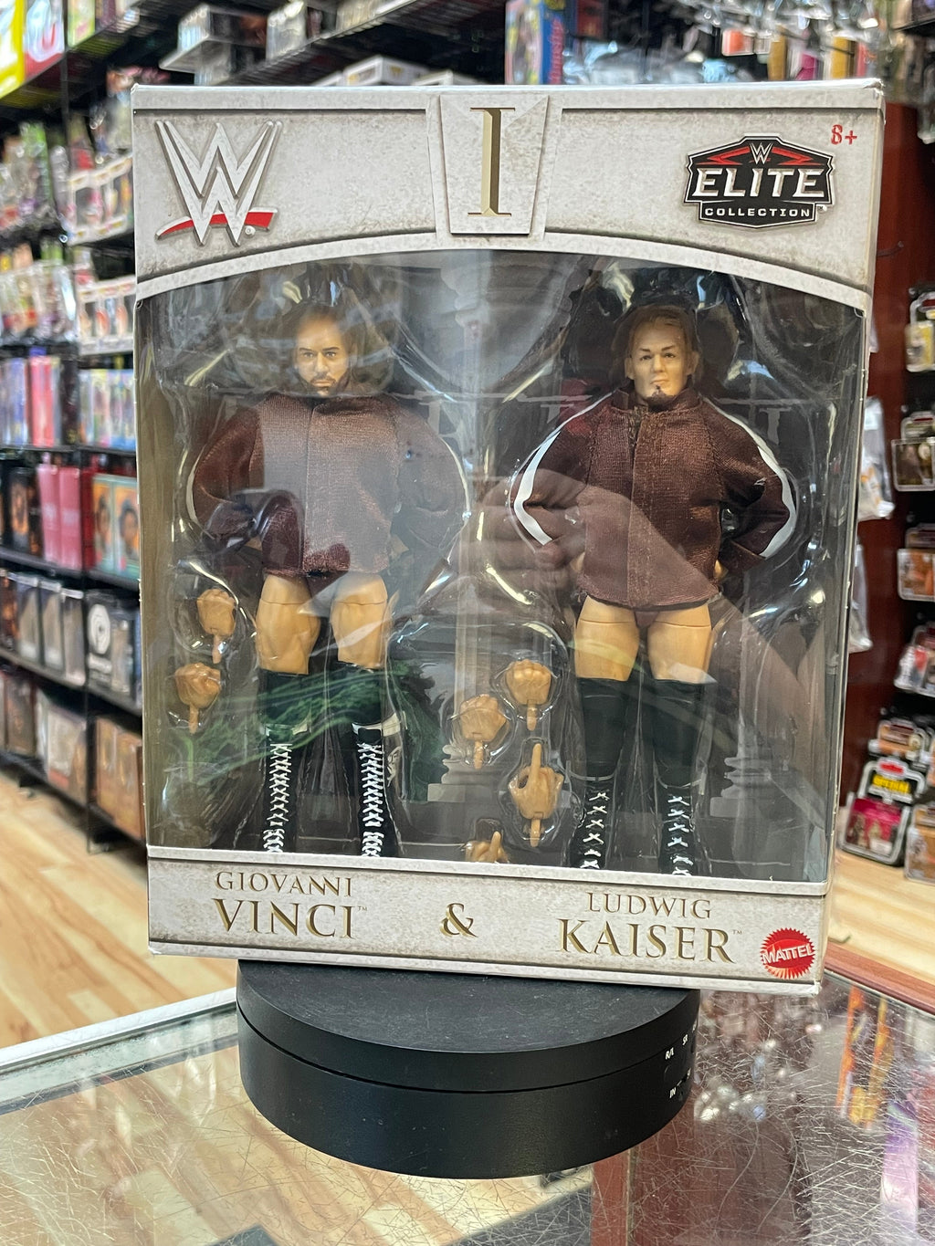 Imperium -Vinci & Kaiser- (WWE Elite, Mattel) **SEALED** product image 1, provided for visual reference and product detail