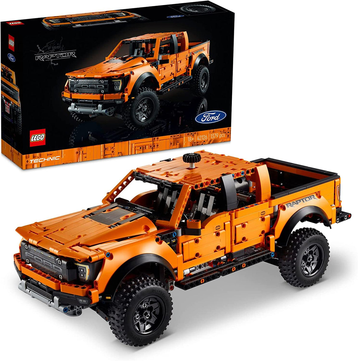 42126 LEGO Technic Ford F-150 Raptor (Retired) (Certified Complete) product image 1, provided for visual reference and