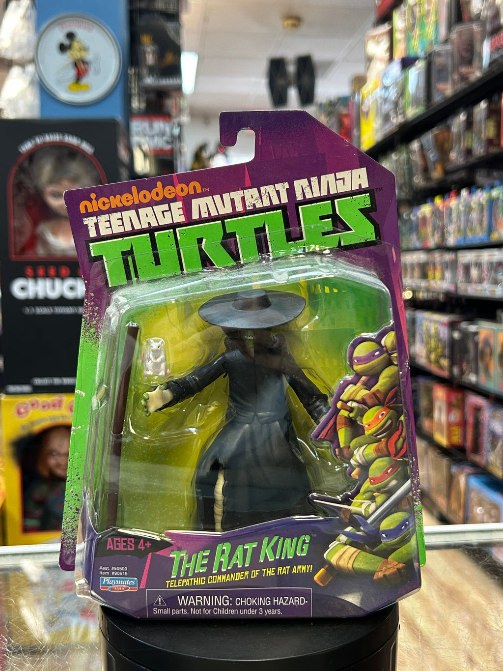 The Rat King Nickelodeon (TMNT Ninja Turtles, Playmates) SEALED product image 6, provided for visual reference and product