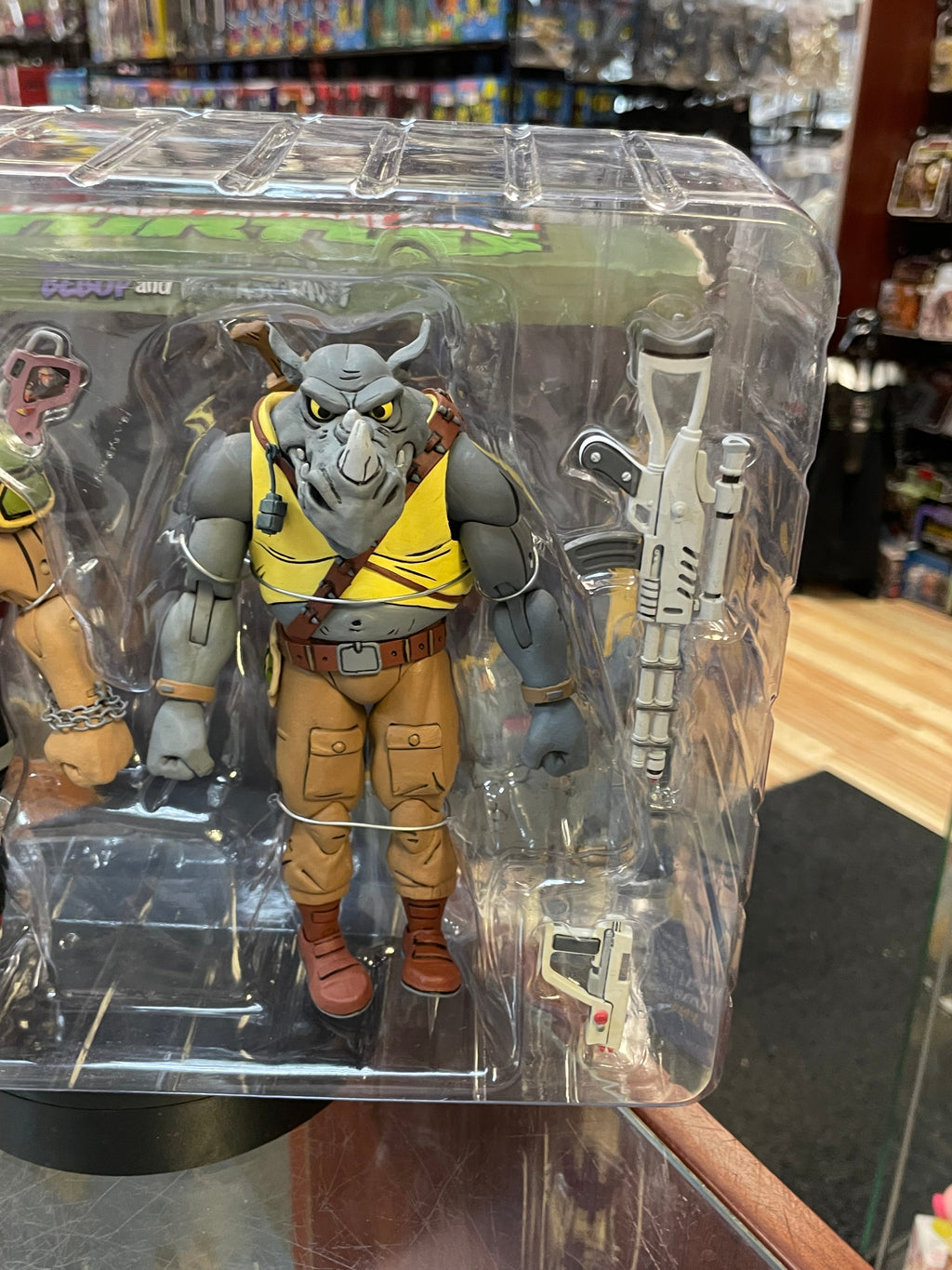 Bebop & Rocksteady (TMNT Ninja Turtles, NECA) **Open New** product image 2, provided for visual reference and product detail