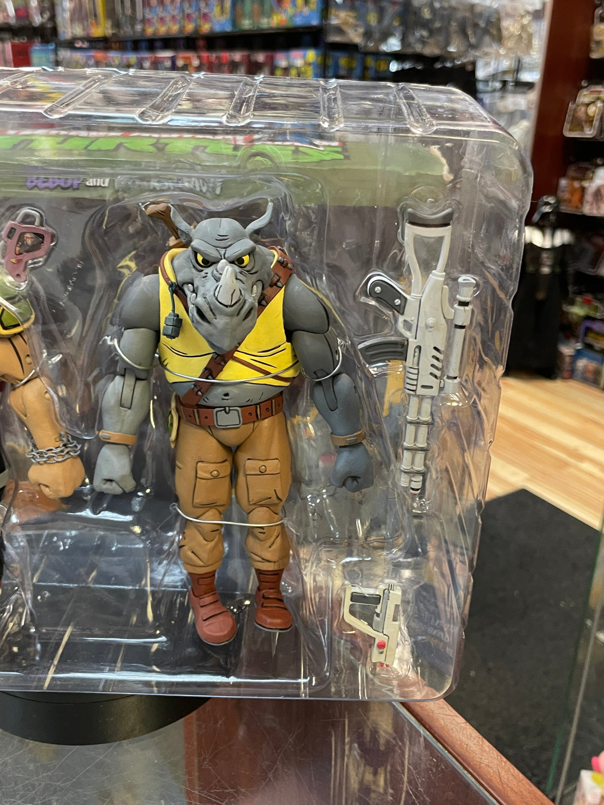 Bebop & Rocksteady (TMNT Ninja Turtles, NECA) **Open New** product image 2, provided for visual reference and product detail