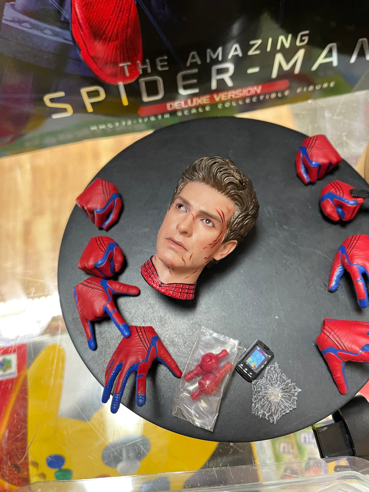 The Amazing Spider-Man Deluxe Version MMS772 (Hot Toys, Marvel Spider-Man) COMPLETE product image 17, provided for visual