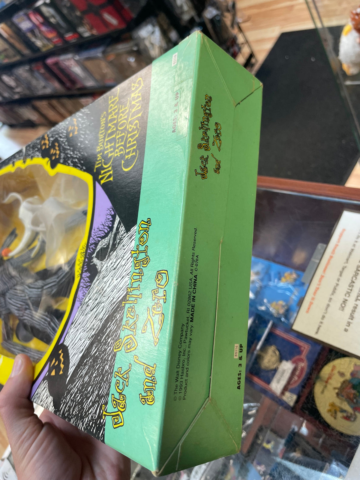 Talking Jack Skellington with Zero (Vintage Nightmare Before Christmas, Hasbro) **SEALED** (Copy) product image 23, provided