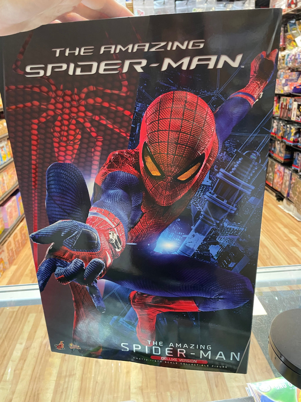 The Amazing Spider-Man Deluxe Version MMS772 (Hot Toys, Marvel Spider-Man) COMPLETE product image 24, provided for visual