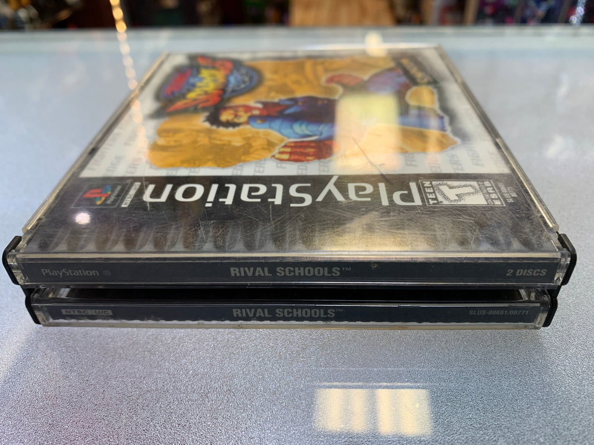 Rival Schools Capcom (PlayStation, Video Game) Tested Working product image 7, provided for visual reference and product