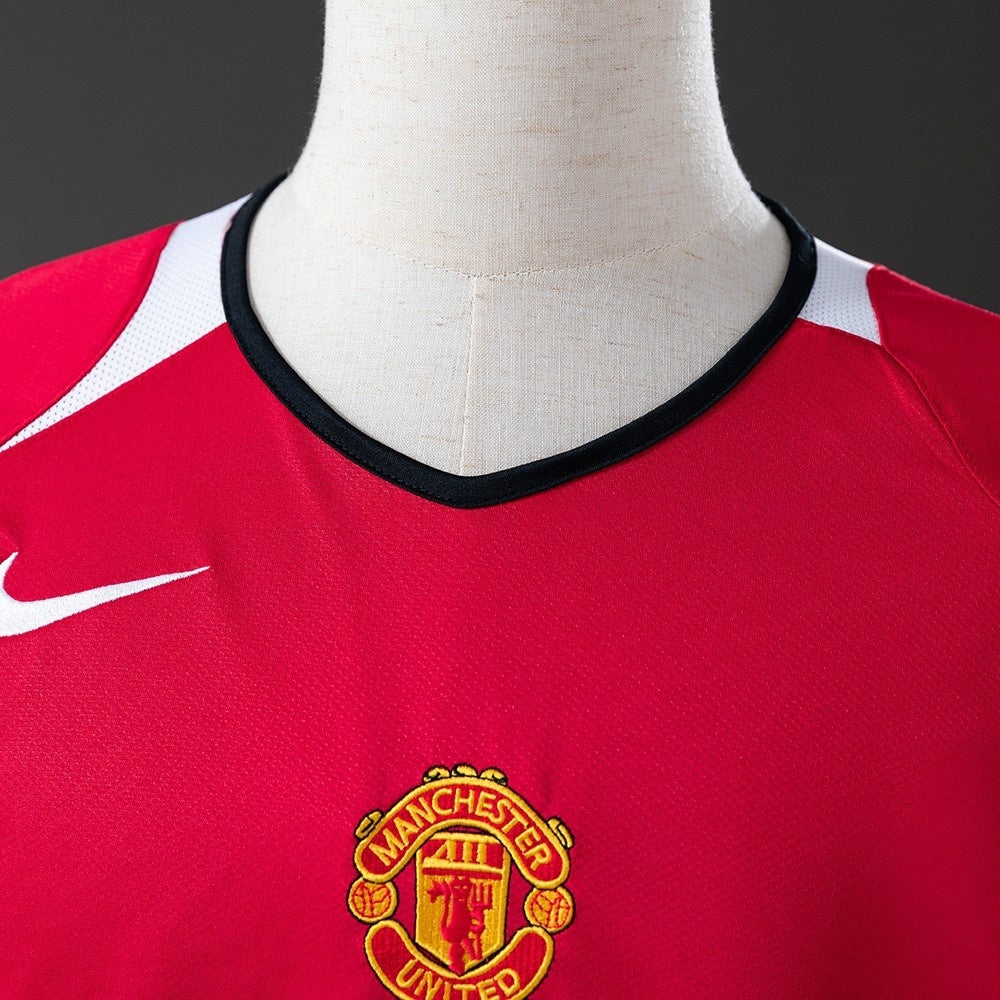 Manchester United Jersey 2004-06 Home Retro Football Kit product image 7