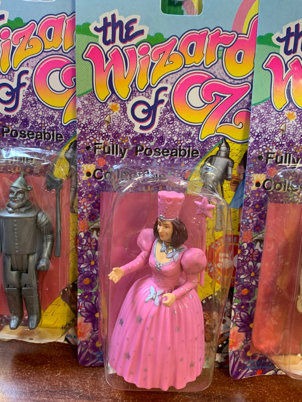 Wizard of Oz Figure Set of 6 (Vintage Multi Toys, MGM) SEALED product image 6, provided for visual reference and product