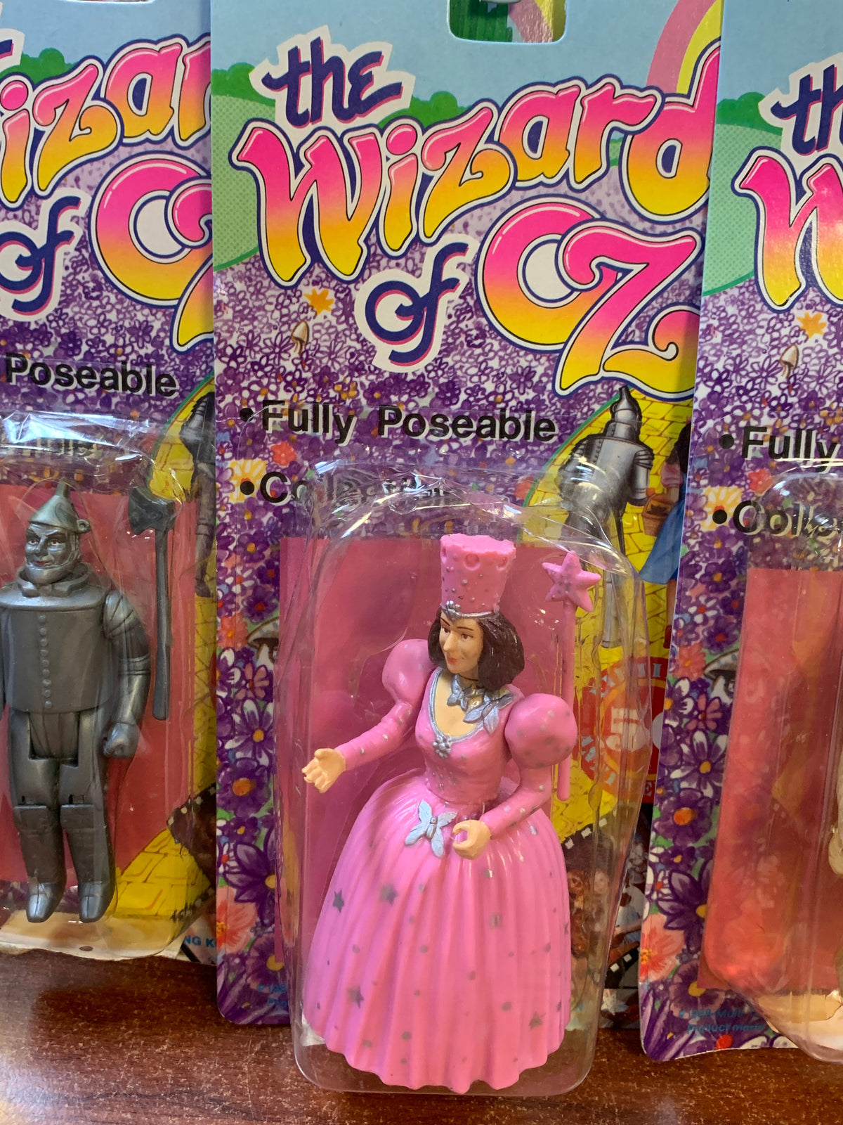 Wizard of Oz Figure Set of 6 (Vintage Multi Toys, MGM) SEALED product image 6, provided for visual reference and product