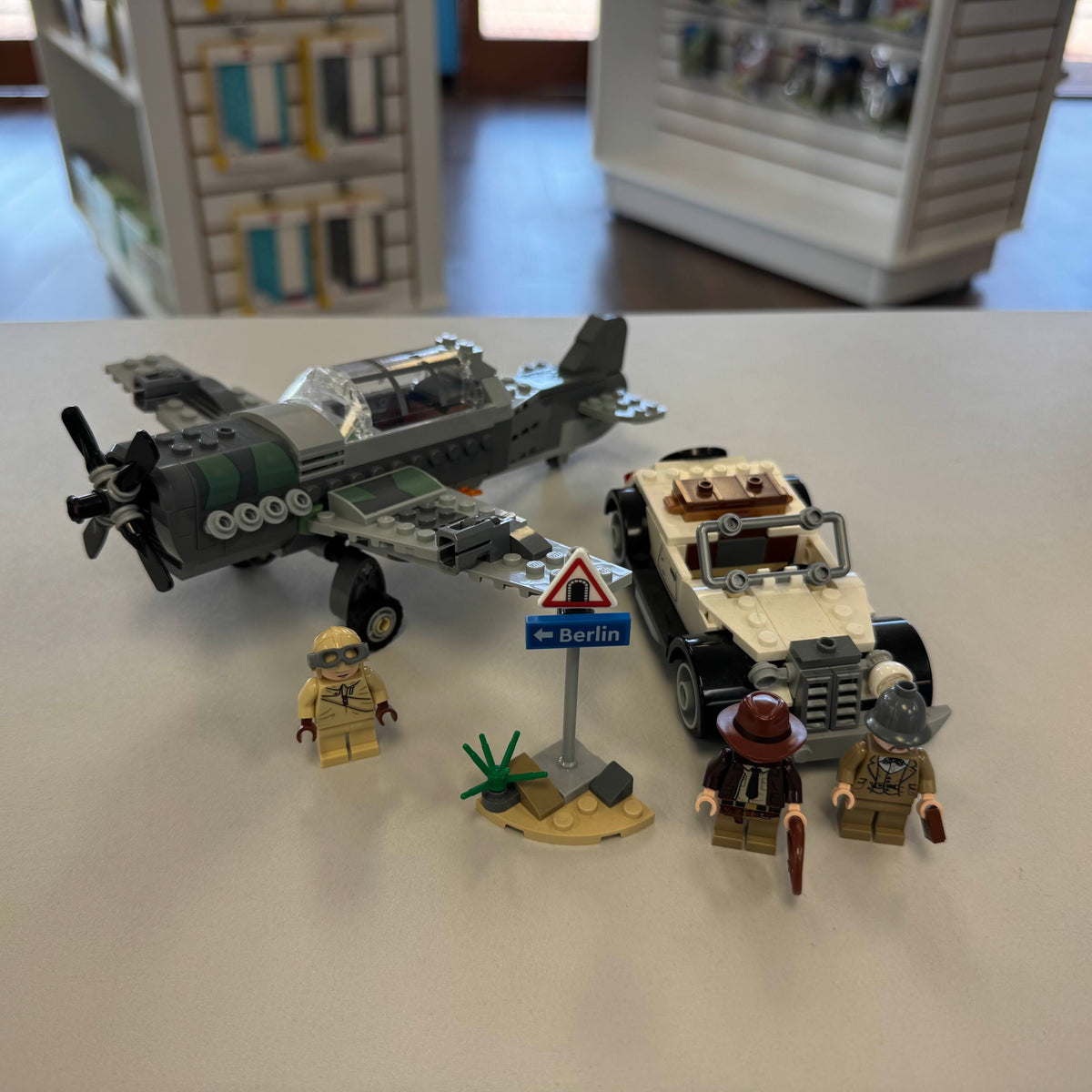77012 LEGO Indiana Jones: Fighter Plane Chase (Previously Owned) (Retired) product image 1, provided for visual reference
