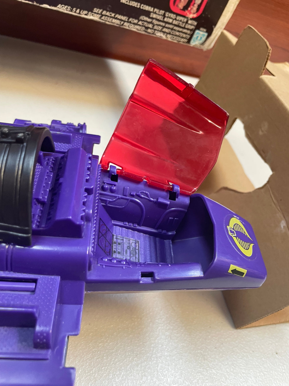Mamba with Box (Vintage GI Joe, Hasbro) **COMPLETE** product image 32, provided for visual reference and product detail