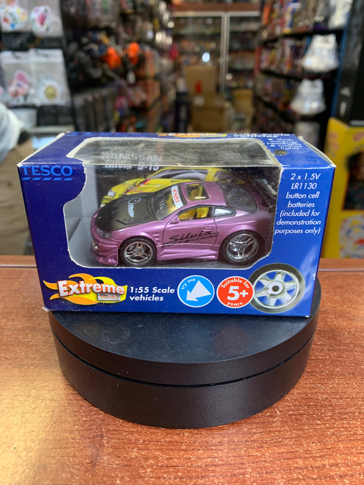 2002 Nissan Silvia S-15 1/55 Scale (Extreme Scale Diecast, Kentoys) NEW product image 1, provided for visual reference and