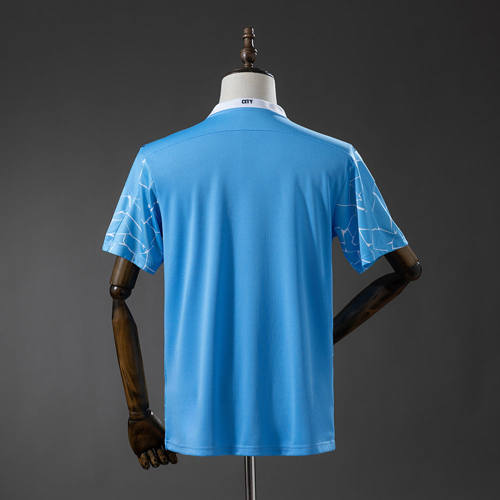 Manchester City Home Jersey 2020-21 Retro Football Kit product image 2