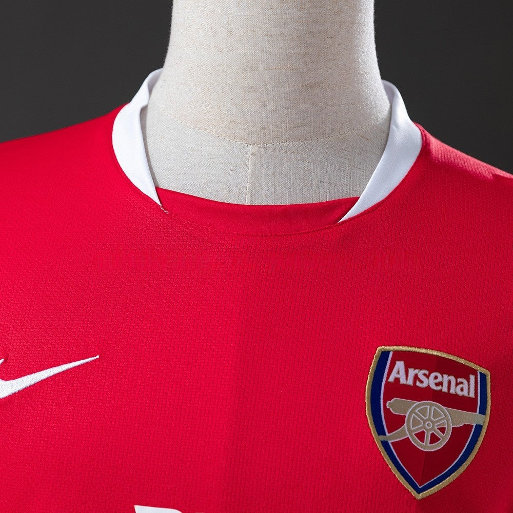 Arsenal Jersey 2006-07 Home Retro Football Kit Long Sleeves product image 7
