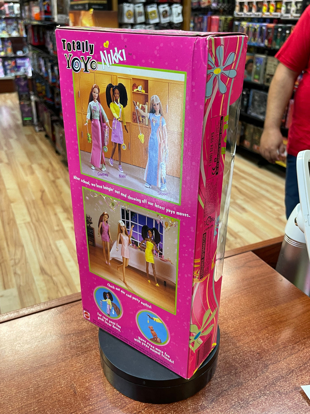 Totally YoYo Nikki #22229 (Vintage Barbie, Bandai) **SEALED** product image 3, provided for visual reference and product