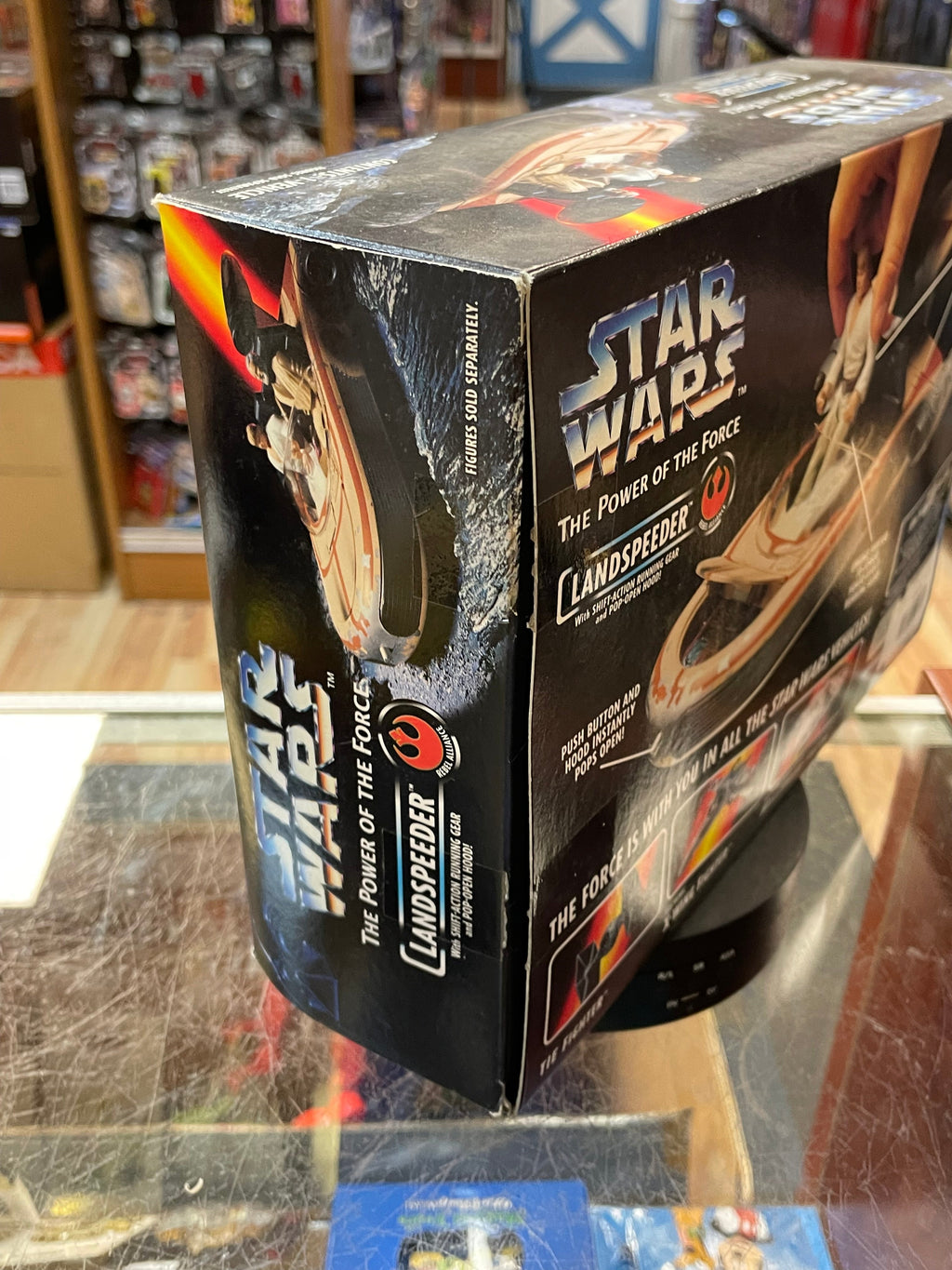 Shift Action Landspeeder (Vintage Star Wars, Power of the Force) **SEALED** product image 15, provided for visual reference