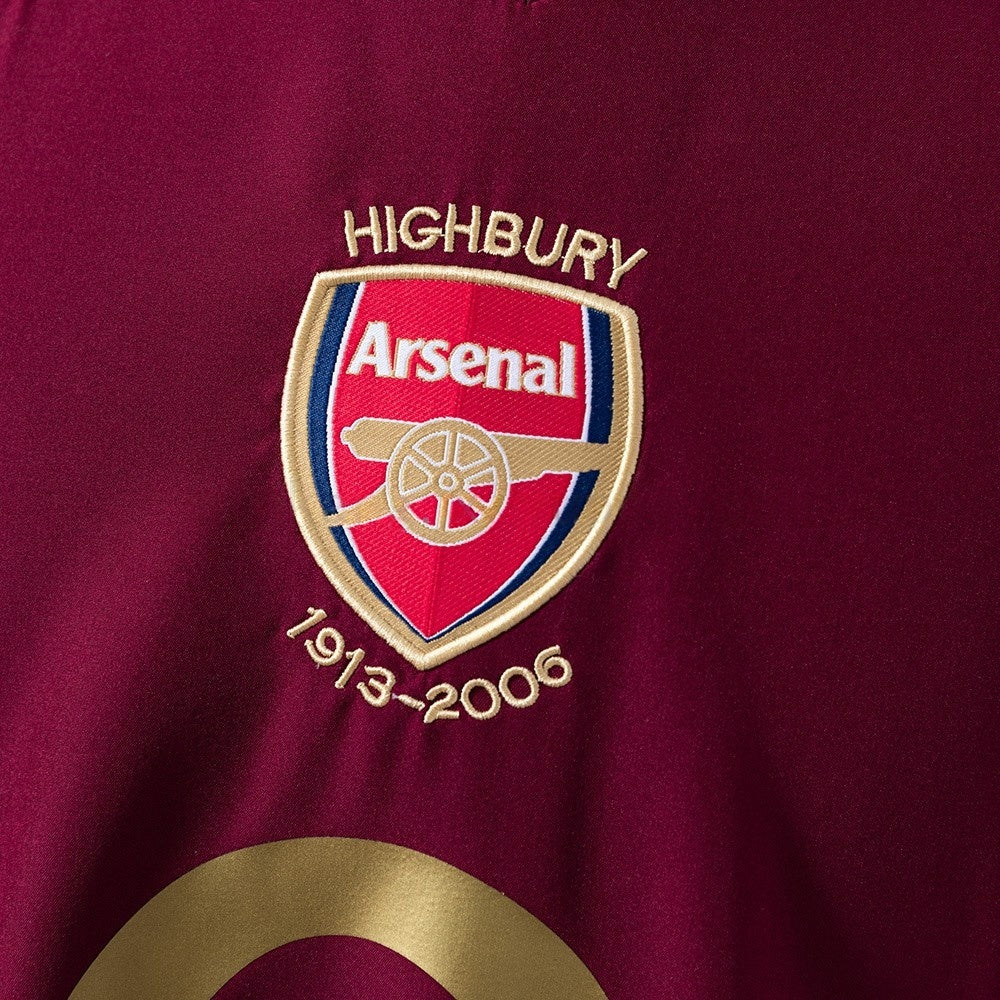 Arsenal Jersey 2005/06 Home Retro Football Kit product image 4